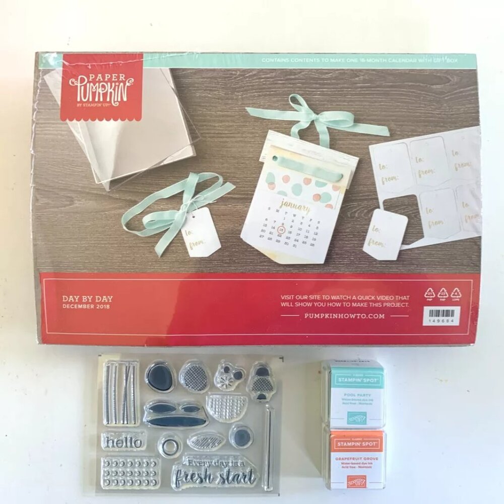 Stampin' Up! December‎ 2018 Paper Pumpkin "Day by Day" - Picture 4 of 5